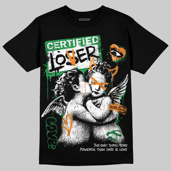 Jordan 11 “Green Screen” DopeSkill T-Shirt Certified Lover Graphic Streetwear - Black