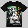 Jordan 11 “Green Screen” DopeSkill T-Shirt Certified Lover Graphic Streetwear - Black