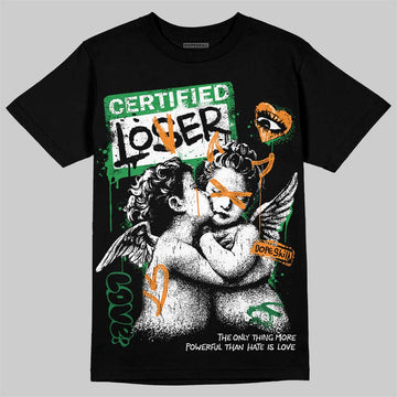 Jordan 11 “Green Screen” DopeSkill T-Shirt Certified Lover Graphic Streetwear - Black