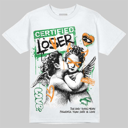 Jordan 11 “Green Screen” DopeSkill T-Shirt Certified Lover Graphic Streetwear - White
