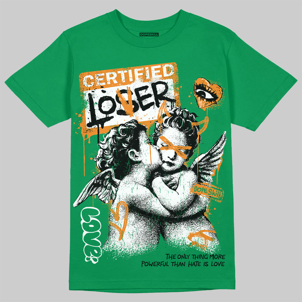 Jordan 11 “Green Screen” DopeSkill T-Shirt Certified Lover Graphic Streetwear - Irish Green
