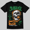 Jordan 11 “Green Screen” DopeSkill T-Shirt Jealousy Graphic Streetwear - Black