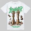 Jordan 11 “Green Screen” DopeSkill T-Shirt Loyalty Graphic Streetwear - White