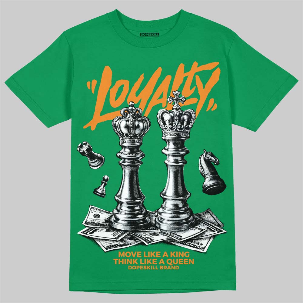 Jordan 11 “Green Screen” DopeSkill T-Shirt Loyalty Graphic Streetwear - Irish Green 