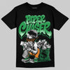 Jordan 11 “Green Screen” DopeSkill T-Shirt Paper Chaser Boy Graphic Streetwear - Black
