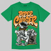 Jordan 11 “Green Screen” DopeSkill T-Shirt Paper Chaser Boy Graphic Streetwear - Irish Green