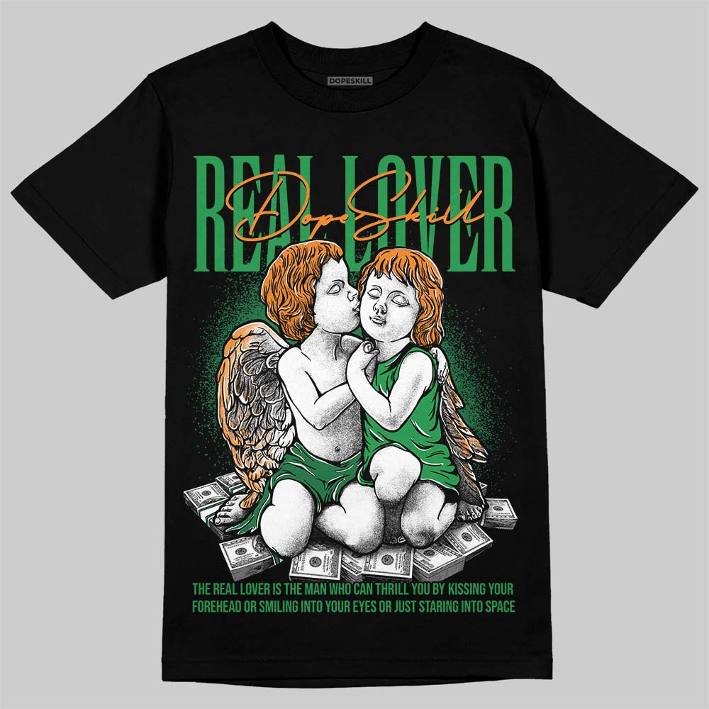 Jordan 11 “Green Screen” DopeSkill T-Shirt Real Lover Graphic Streetwear - Black