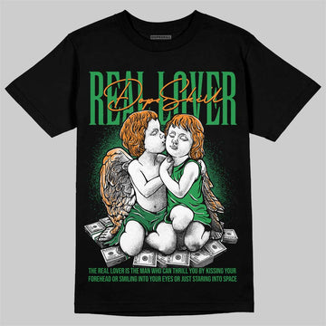Jordan 11 “Green Screen” DopeSkill T-Shirt Real Lover Graphic Streetwear - Black