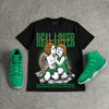 Green Screen 11s DopeSkill T-Shirt Real Lover Graphic