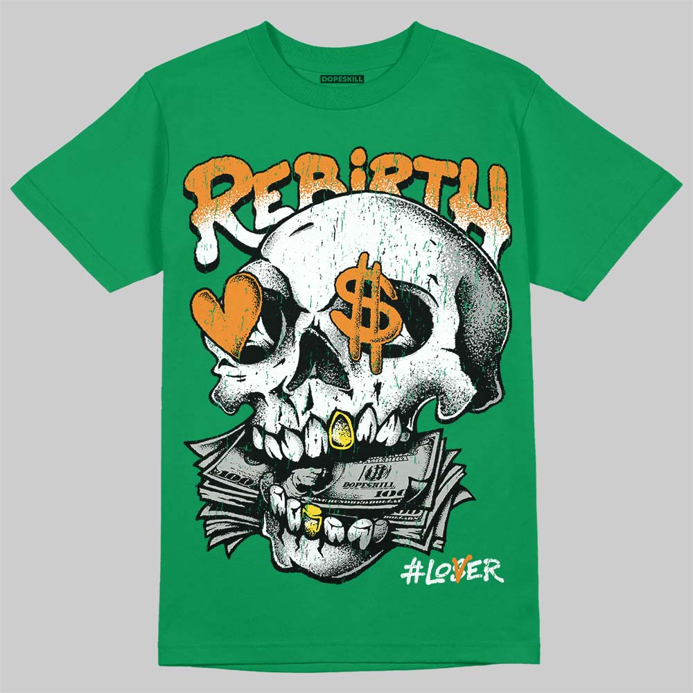Jordan 11 “Green Screen” DopeSkill T-Shirt Rebirth Graphic Streetwear - Irish Green