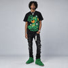 Green Screen 11s DopeSkill T-Shirt Smile Through The Pain Graphic