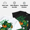 Green Screen 11s DopeSkill T-Shirt Smile Through The Pain Graphic