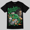 Jordan 11 “Green Screen” DopeSkill T-Shirt Stressless Graphic Streetwear - Black