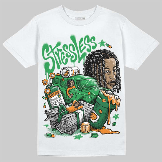 Jordan 11 “Green Screen” DopeSkill T-Shirt Stressless Graphic Streetwear - White
