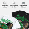 Green Screen 11s DopeSkill T-Shirt Stressless Graphic