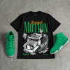 Green Screen 11s DopeSkill T-Shirt Too Much Motion Graphic