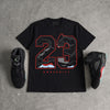 Halloween 5s DopeSkill T-Shirt 23 with 5s Pattern Graphic
