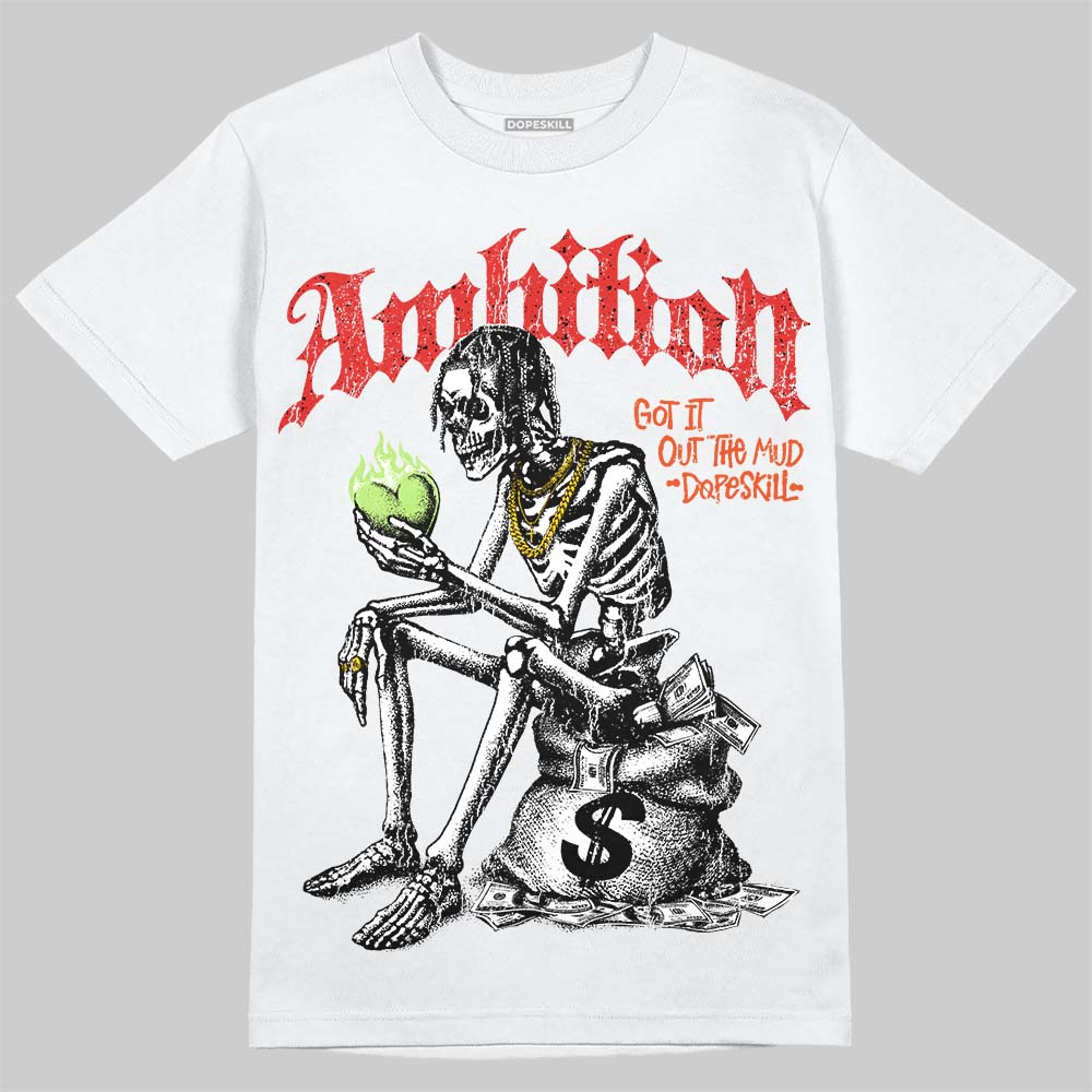 Jordan 5 Retro OG "Halloween" DopeSkill T-Shirt Ambition Graphic Streetwear - White