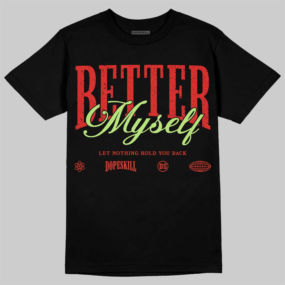 Jordan 5 Retro OG "Halloween" DopeSkill T-Shirt Better Myself Graphic Streetwear - Black