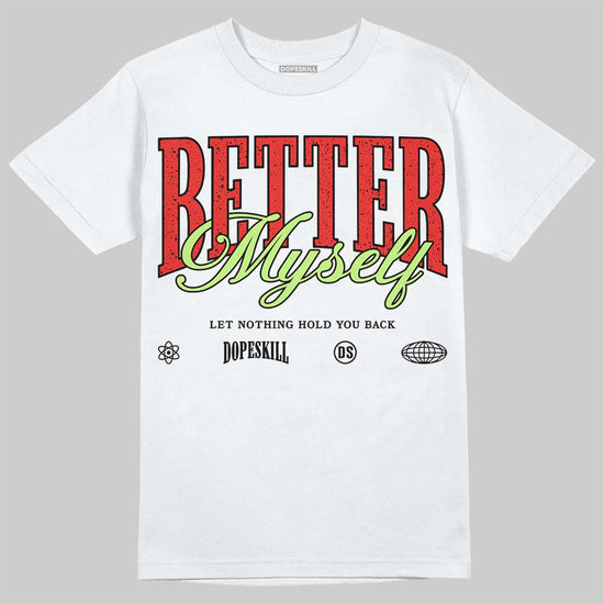 Jordan 5 Retro OG "Halloween" DopeSkill T-Shirt Better Myself Graphic Streetwear - White