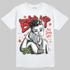 Jordan 5 Retro OG "Halloween" DopeSkill T-Shirt Boss Up Graphic Streetwear - White