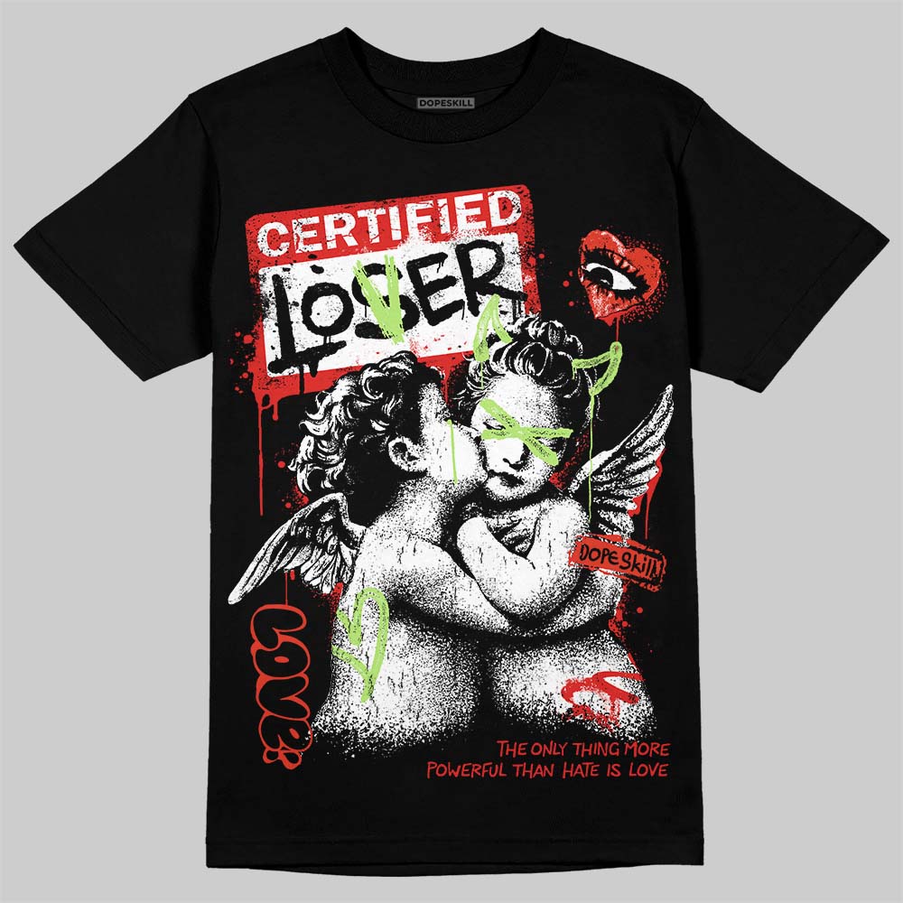 Jordan 5 Retro OG "Halloween" DopeSkill T-Shirt Certified Lover Graphic Streetwear - Black