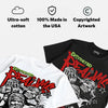 Halloween 5s DopeSkill Oversize Print T-Shirt Distorted Realms Graphic