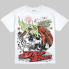 Jordan 5 Retro OG "Halloween" DopeSkill Oversize Print T-Shirt Drip Season Graphic Streetwear - White 
