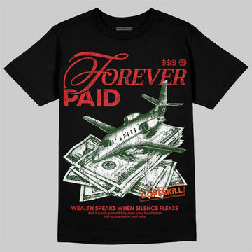 Jordan 5 Retro OG "Halloween" DopeSkill T-Shirt Forever Paid Graphic Streetwear - Black