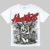 Jordan 5 Retro OG "Halloween" DopeSkill Oversize Print T-Shirt Heartless Graphic Streetwear - White 