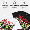 Halloween 5s DopeSkill T-Shirt Make Money Not Friend Typo Graphic