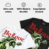 Halloween 5s DopeSkill T-Shirt No Love For My Haters Graphic