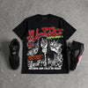 Halloween 5s DopeSkill Oversize Print T-Shirt No Money No Lust Graphic