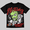 Jordan 5 Retro OG "Halloween" DopeSkill Oversize Print T-Shirt No Turkey Graphic Streetwear - Black