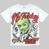 Jordan 5 Retro OG "Halloween" DopeSkill Oversize Print T-Shirt No Turkey Graphic Streetwear - White