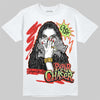 Jordan 5 Retro OG "Halloween" DopeSkill T-Shirt NPC Graphic Streetwear - White