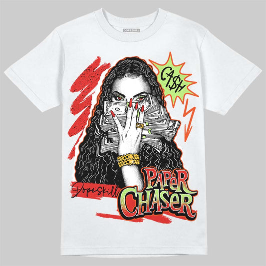 Jordan 5 Retro OG "Halloween" DopeSkill T-Shirt NPC Graphic Streetwear - White