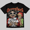 Jordan 5 Retro OG "Halloween" DopeSkill Oversize Print T-Shirt Overstack Graphic Streetwear - Black