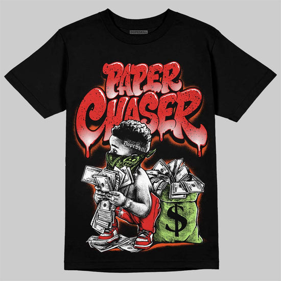 Jordan 5 Retro OG "Halloween" DopeSkill T-Shirt Paper Chaser Boy Graphic Streetwear - Black