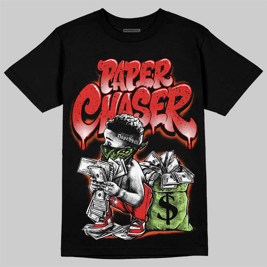Jordan 5 Retro OG "Halloween" DopeSkill T-Shirt Paper Chaser Boy Graphic Streetwear - Black