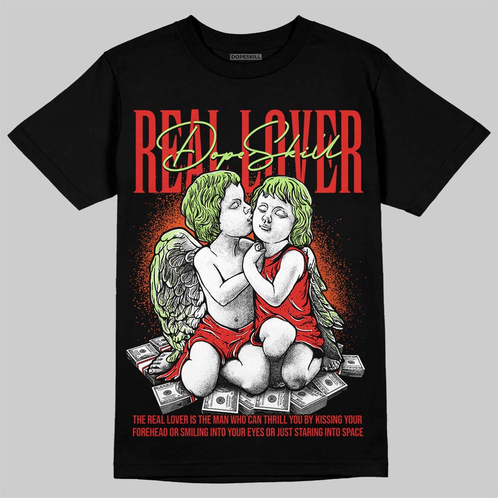 Jordan 5 Retro OG "Halloween" DopeSkill T-Shirt Real Lover Graphic Streetwear - Black