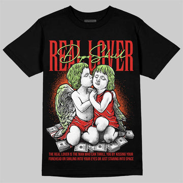 Jordan 5 Retro OG "Halloween" DopeSkill T-Shirt Real Lover Graphic Streetwear - Black