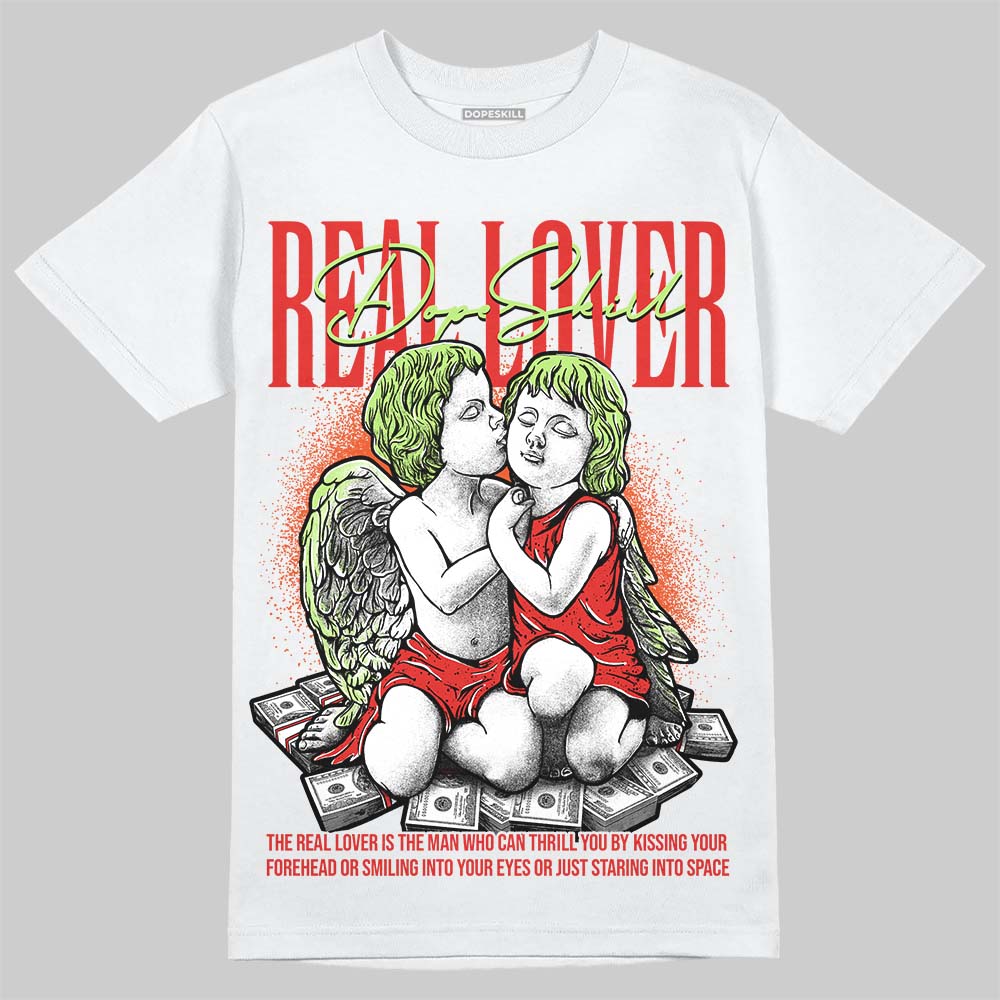 Jordan 5 Retro OG "Halloween" DopeSkill T-Shirt Real Lover Graphic Streetwear - White 