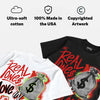 Halloween 5s DopeSkill T-Shirt Real Ones Move In Silence Graphic