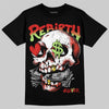 Jordan 5 Retro OG "Halloween" DopeSkill T-Shirt Rebirth Graphic Streetwear - Black