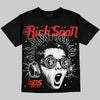 Jordan 5 Retro OG "Halloween" DopeSkill Oversize Print T-Shirt Rich Soon Graphic Streetwear - Black