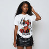 Halloween 5s DopeSkill T-Shirt Smile Through The Pain Graphic