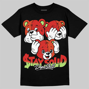 Jordan 5 Retro OG "Halloween" DopeSkill T-Shirt Stay Solid Graphic Streetwear - Black