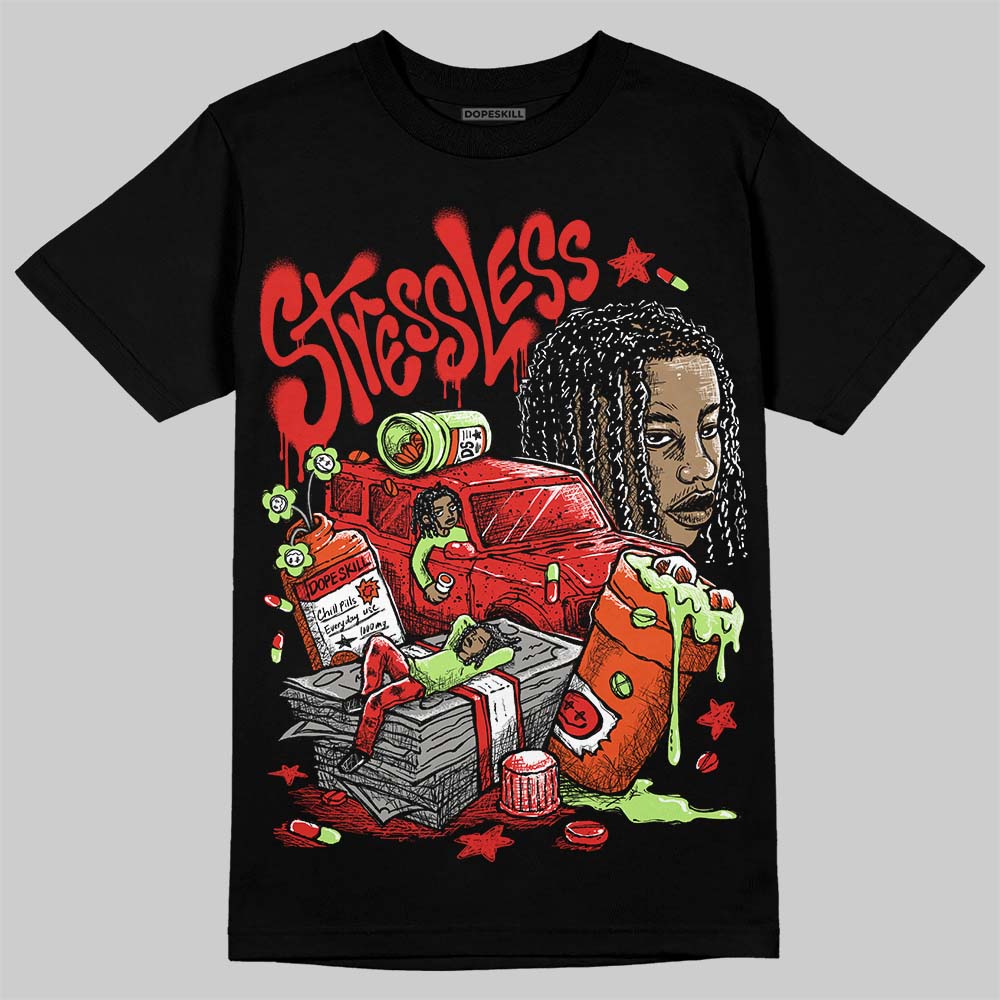 Jordan 5 Retro OG "Halloween" DopeSkill T-Shirt Stressless Graphic Streetwear - Black