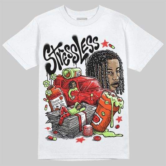 Jordan 5 Retro OG "Halloween" DopeSkill T-Shirt Stressless Graphic Streetwear - White